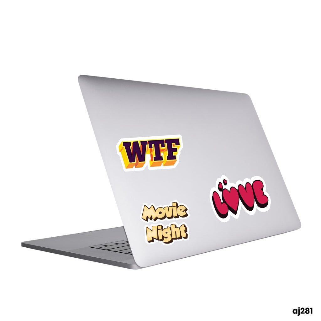Custom Laptop Stickers WOOPME