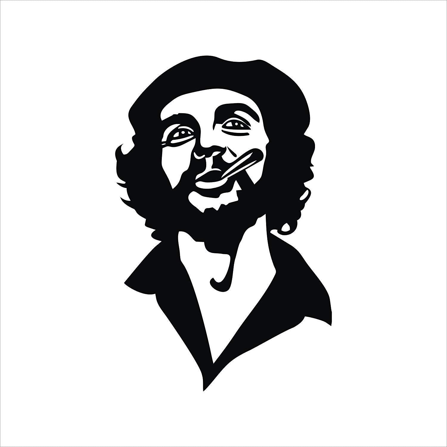 CHE GUEVARA Revolutionist 140mm (5,5) Vinyl Sticker Decal ANY COLOUR CHE GUEVARA Revolutionist 140mm (5,5) Vinyl Sticker Decal ANY COLOUR