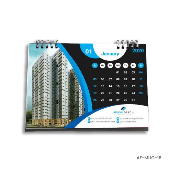 A5 Desktop Calendar (Landscape)