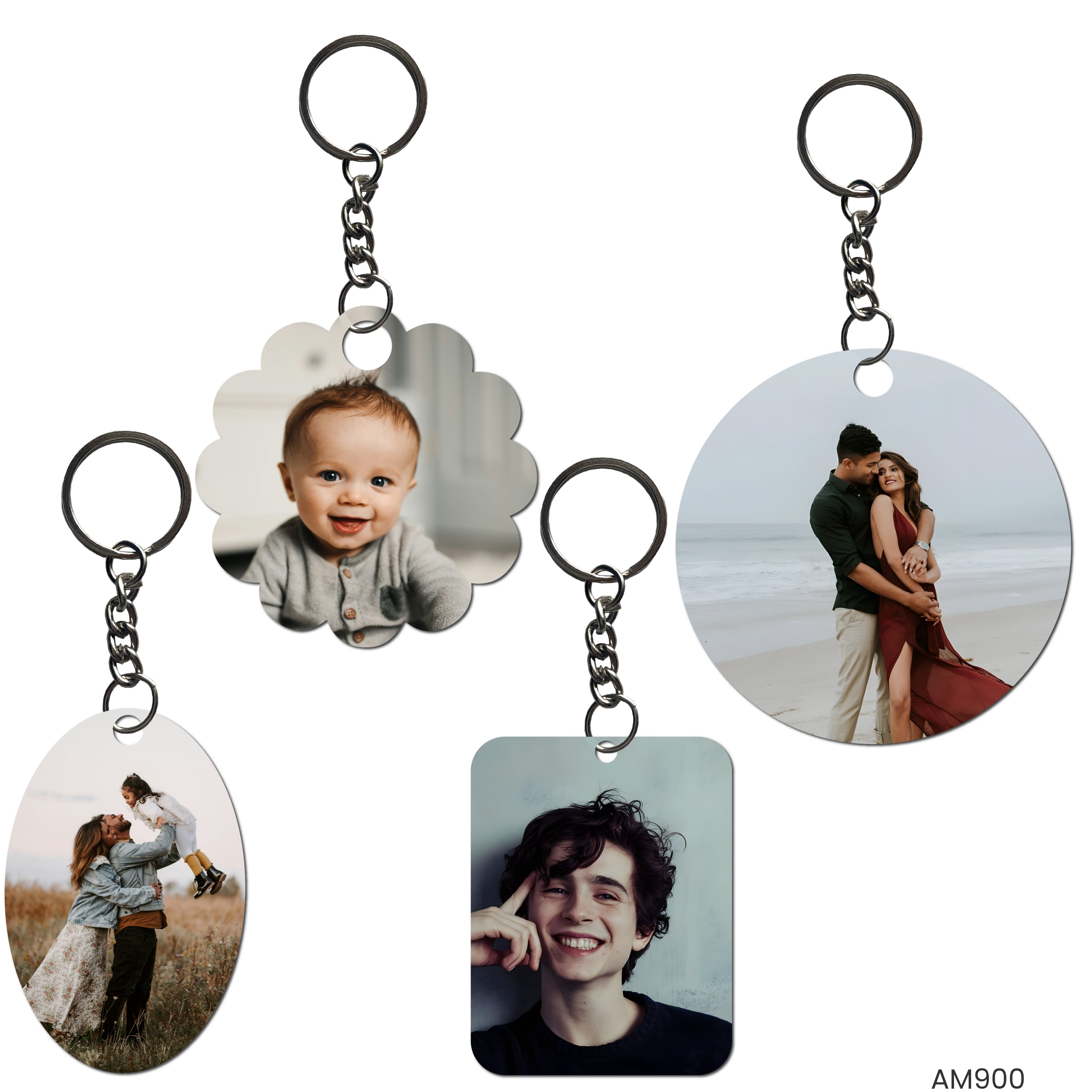 Custom Acrylic Photo Keychains – WOOPME