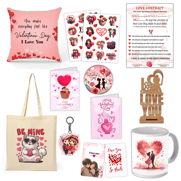 Valentine Gift Combo for Her/Him | The Ultimate Love Kit