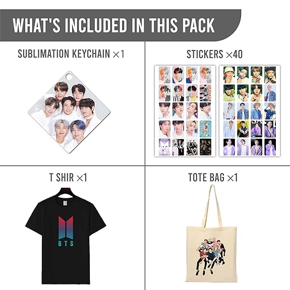 Woopme BTS Gift Kit – Ultimate 8-Item Combo for BTS ARMY – WOOPME
