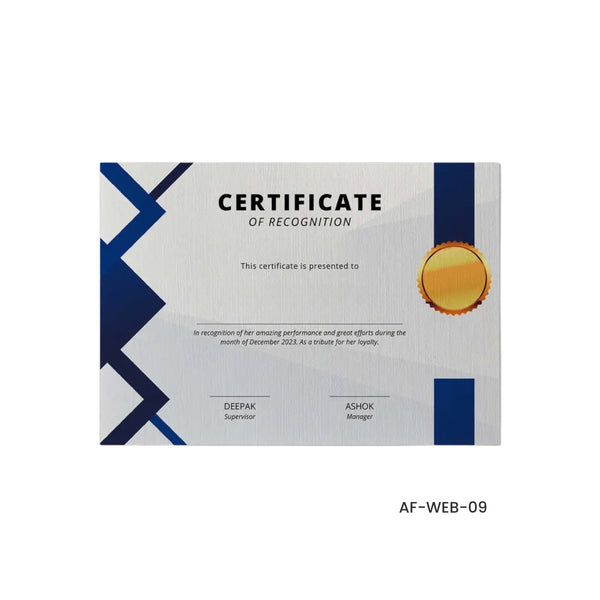 Laminated Certificates