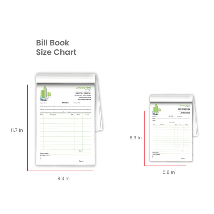 Bill Books Rates Full-Color Printed Bill Books – WOOPME