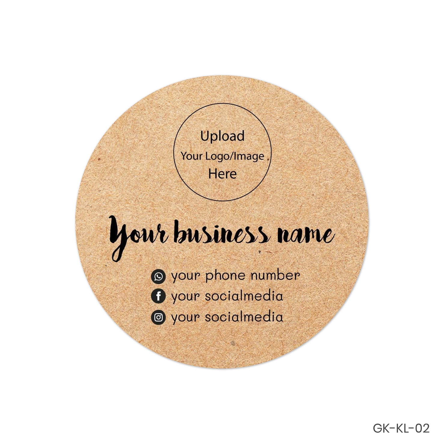 Custom Kraft Paper Labels – WOOPME