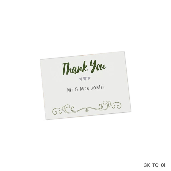 Personalized Thank You Cards