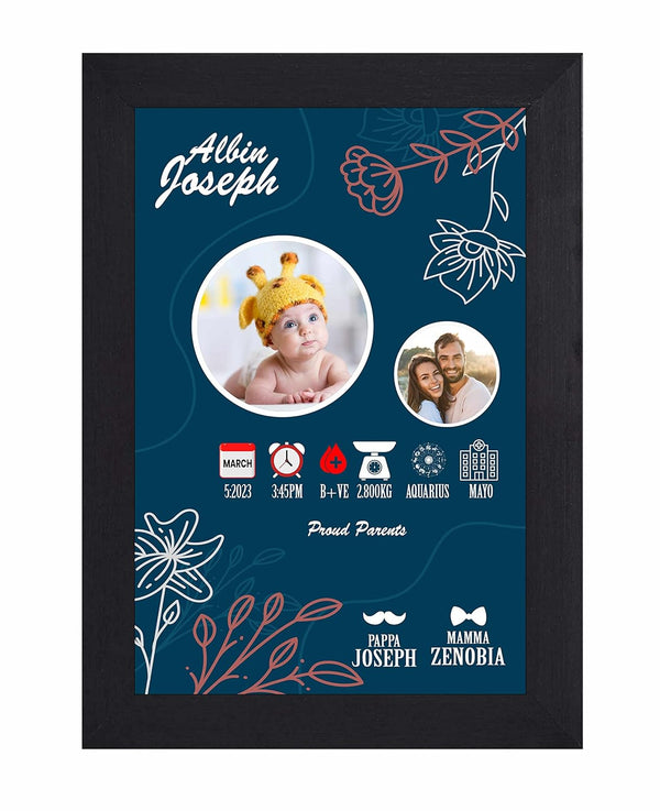 Woopme Customized Baby Photo Frame – A Perfect Keepsake Gift