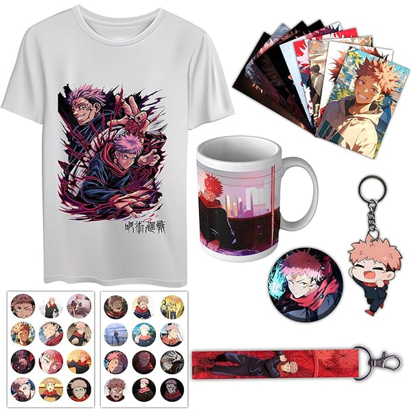 Woopme Yuji Gift Kit – Ultimate Combo for Jujutsu Kaisen Fans