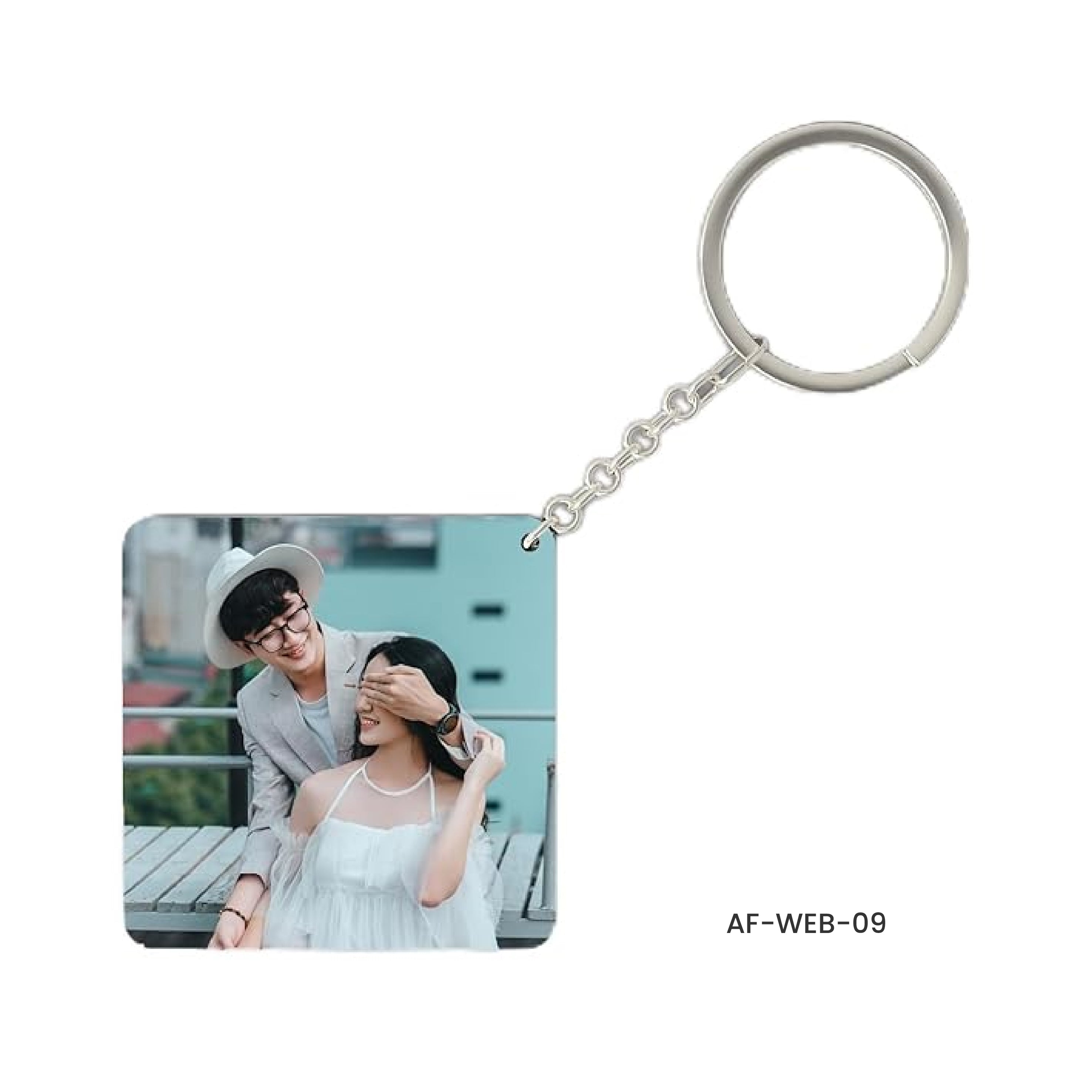 Square Keychain – WOOPME