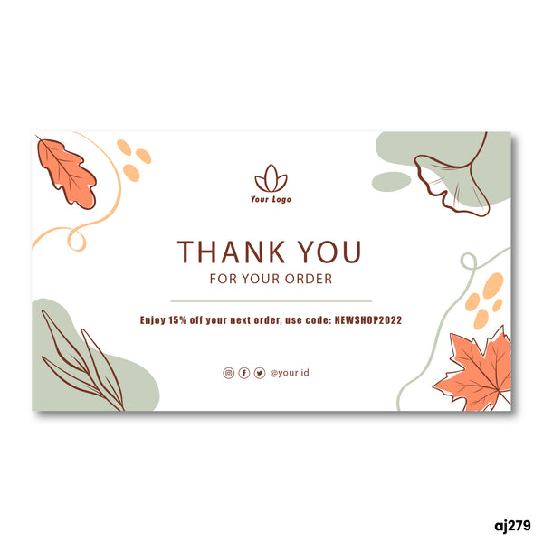 Thankyou Card