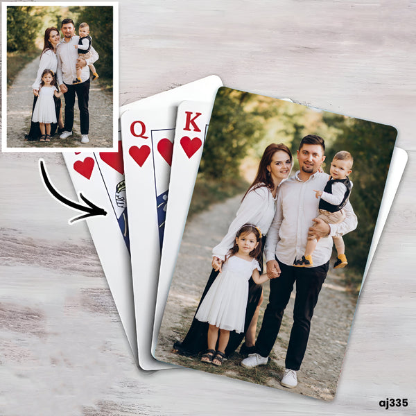 Personalized Photo Playing Cards