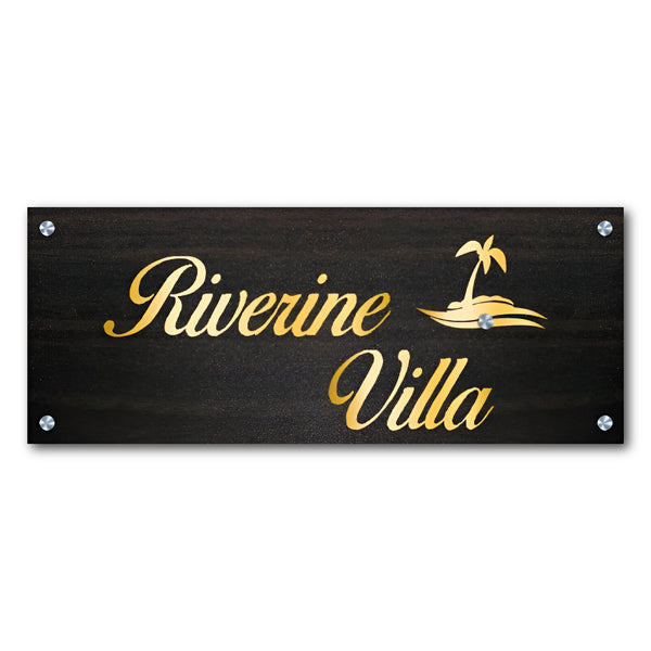 Acrylic Name Plate with Premium Finish