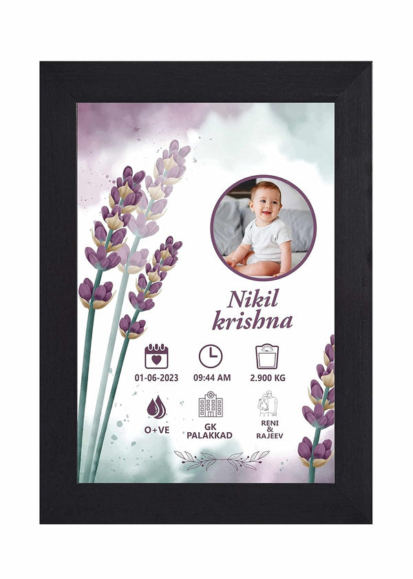 Woopme Customized New Born Baby Photo Frame