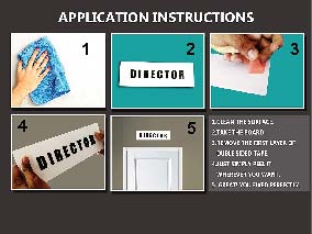 application instructions