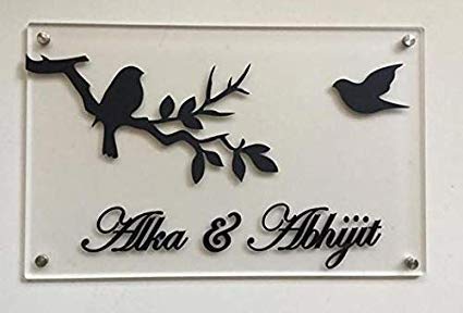 acrylic sign board