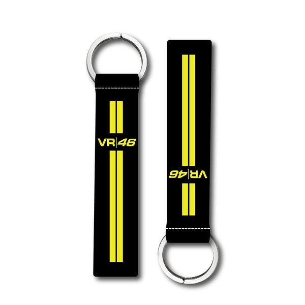 VR 46 Racing Riders Lanyard Keychain Holder For All Bikes Cars Rider Travelers Boys Girls Lanyard Keychains Multicolor (6 x 1 Inch)