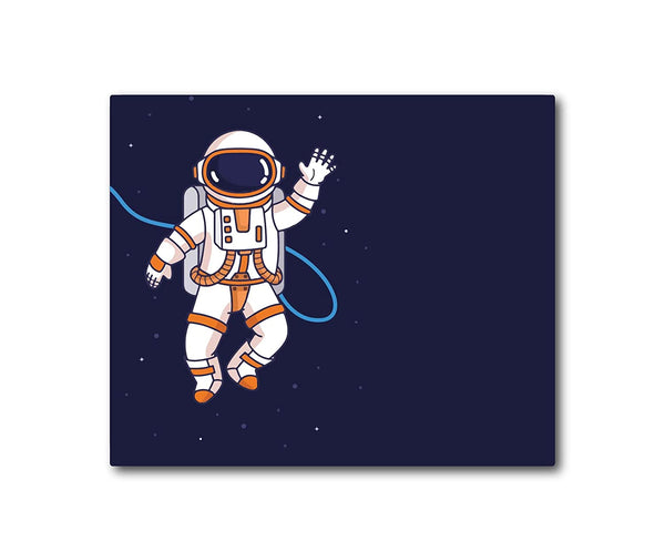 Mousepad Cartoon Star Space Theme Design Printed Rectangular Rubber Base Programming Mouse Pad for Laptops and Computers