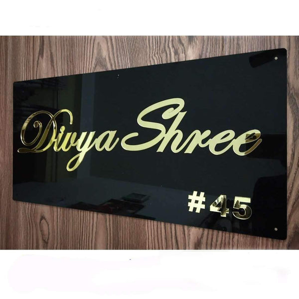 acrylic name boards