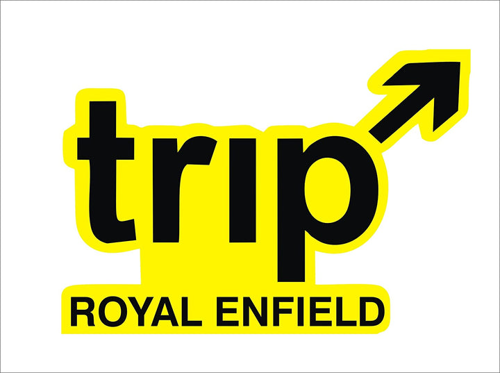 trip royal enfield stickers 