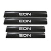 4 PCS Anti-Scratch Door Sill Car Stickers Compatible for Eon Car Exterior Sill Guard Protector Carbon Fiber and Vinyl Sticker