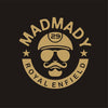 MadMady Royal Enfield Gold Reflective Sticker (Standard Size for Sides)