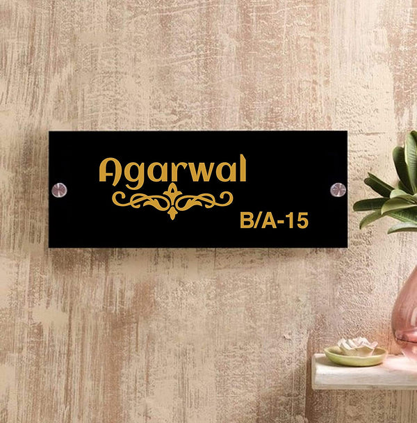 Personalized Acrylic Name Plate Designs