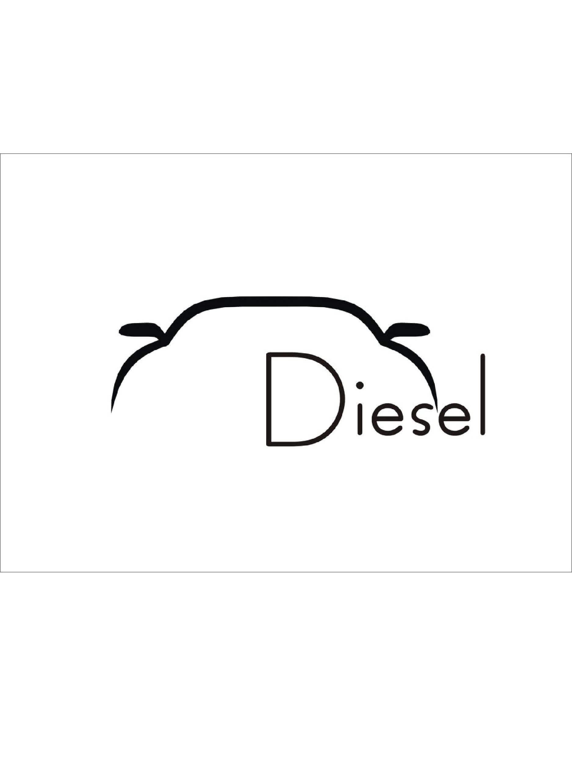 Woopme: Pipe Diesel Exterior Vinyl Decal Car Sticker For Fuel Lid Tank –  WOOPME