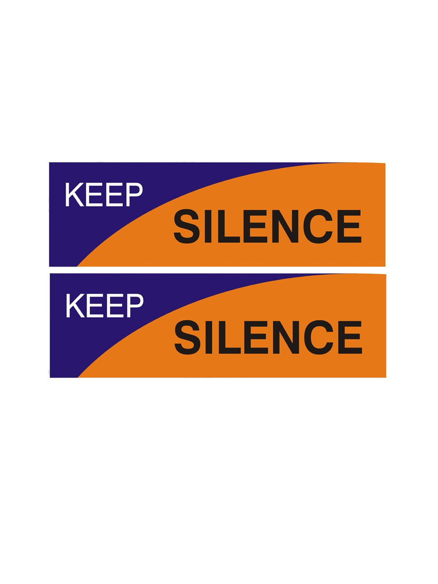 Keep Silence Sign Label Banner Icon Stock Vector (Royalty Free) 2224504867  | Shutterstock