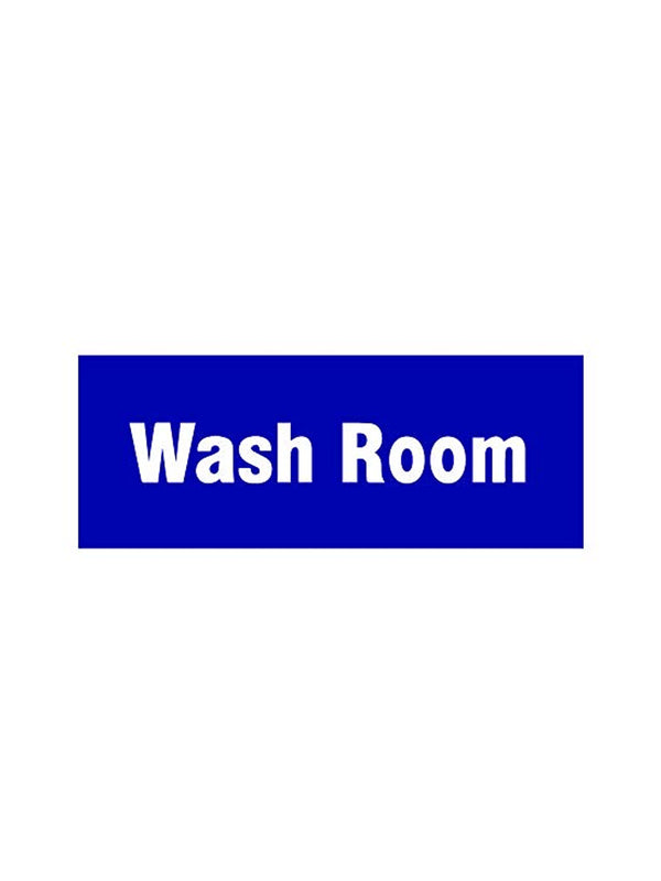 woopme : Wash Room Sign Board Vinyl With Forex Sheet