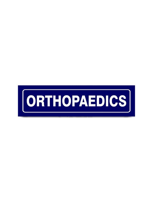 woopme : Orthopedics Hospital Sign Board Vinyl With Forex Sheet