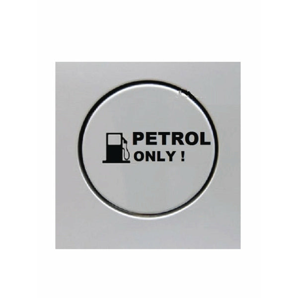 Woopme: Vinyl Decal Petrol Only Car Stickers Fuel Lid Side Bumper