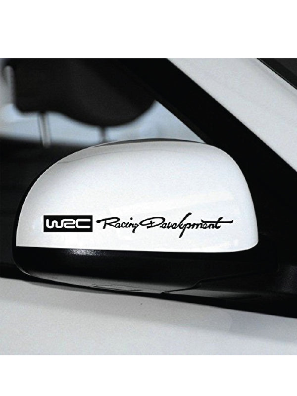 woopme: Wrc Racing Development Mirror Car Stickers Side Mirror