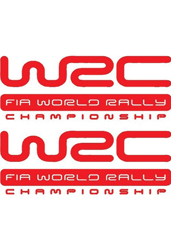 woopme: Wrc Championship Racing Car Stickers For Side Bumper Hood