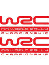 woopme: Wrc Championship Racing Car Stickers For Side Bumper Hood