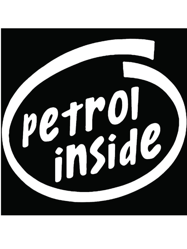 Woopme: Petrol Inside Fuel Lid Hood Bumper Side Windows Car Sticker