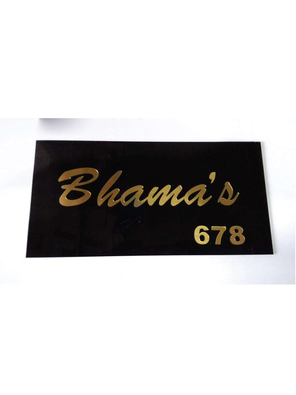 name plate for home