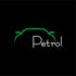 Car Petrol Exterior Decal for Fuel Lid Petrol Tank Sides Sticker Vinyl Petrol Sticker 12 x 5 cms