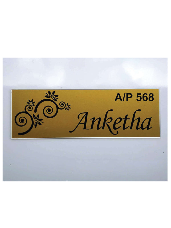 name plate for home