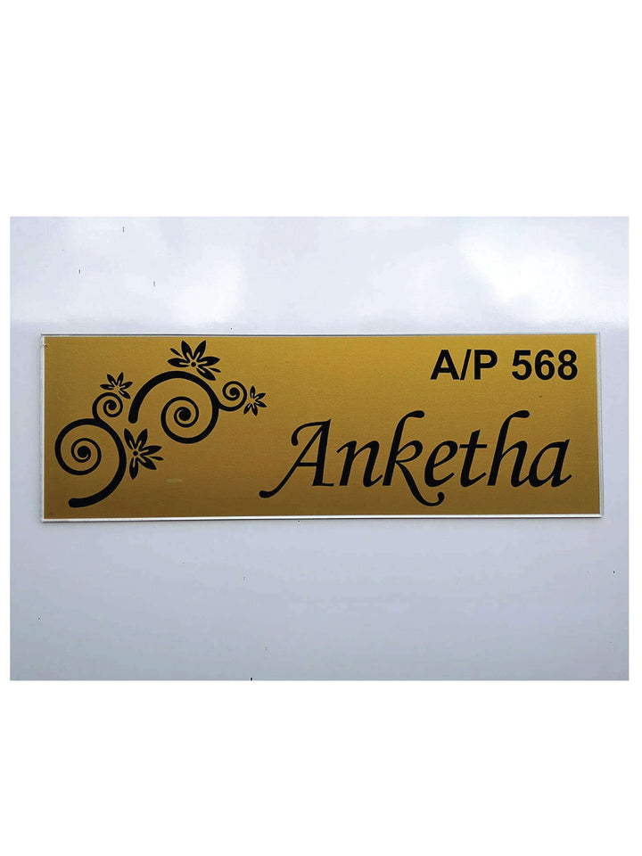 name plate for home