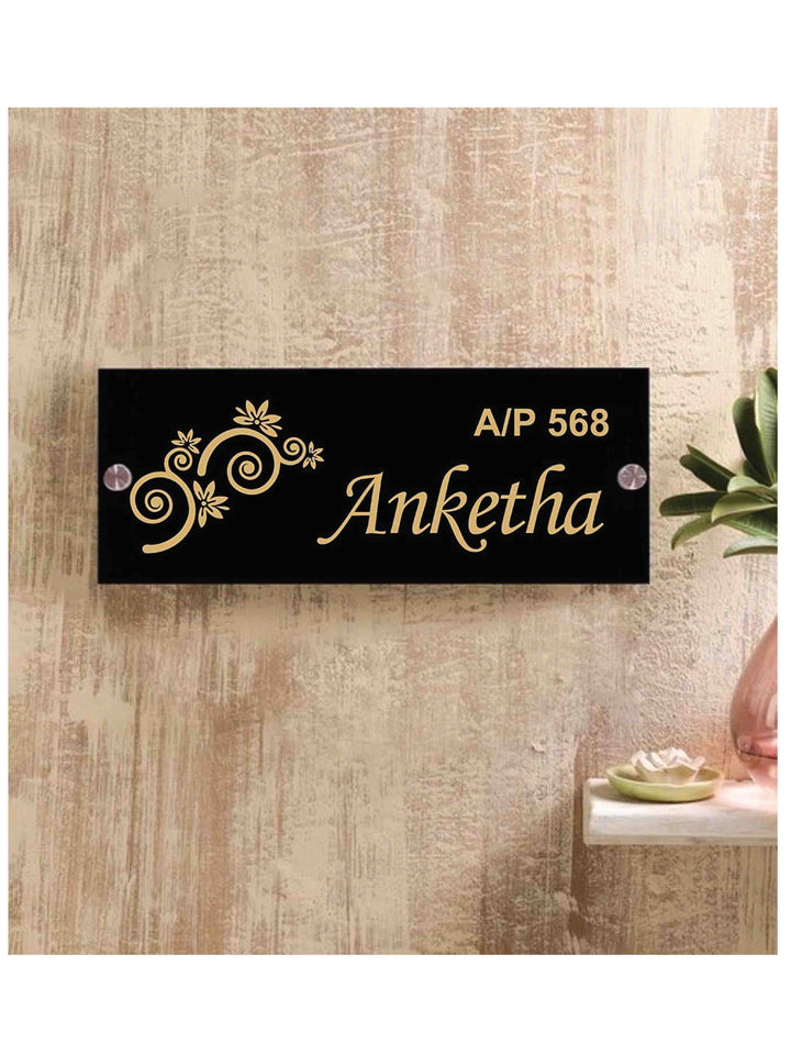 name plate for home