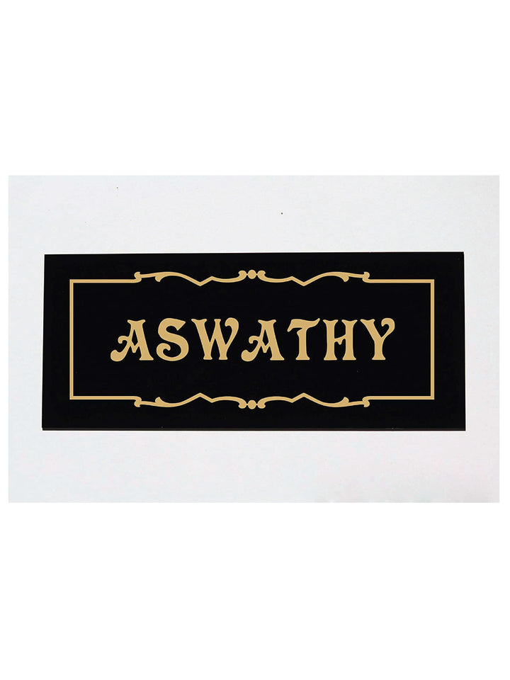 name plate for home