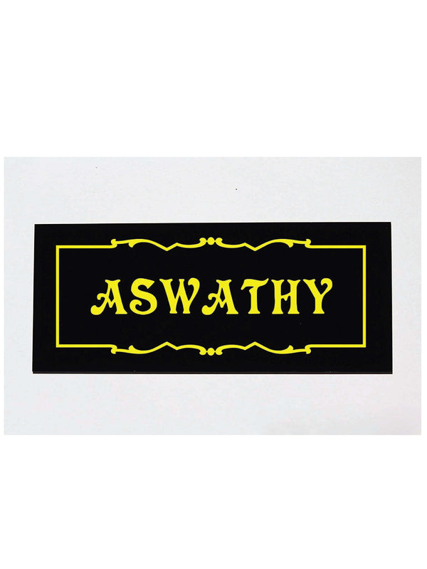 name plate for home