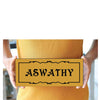 Woopme: Customised Modern Home Name Plate Acrylic Board For House Outdoor & Indoor Uses (Gold, Black)