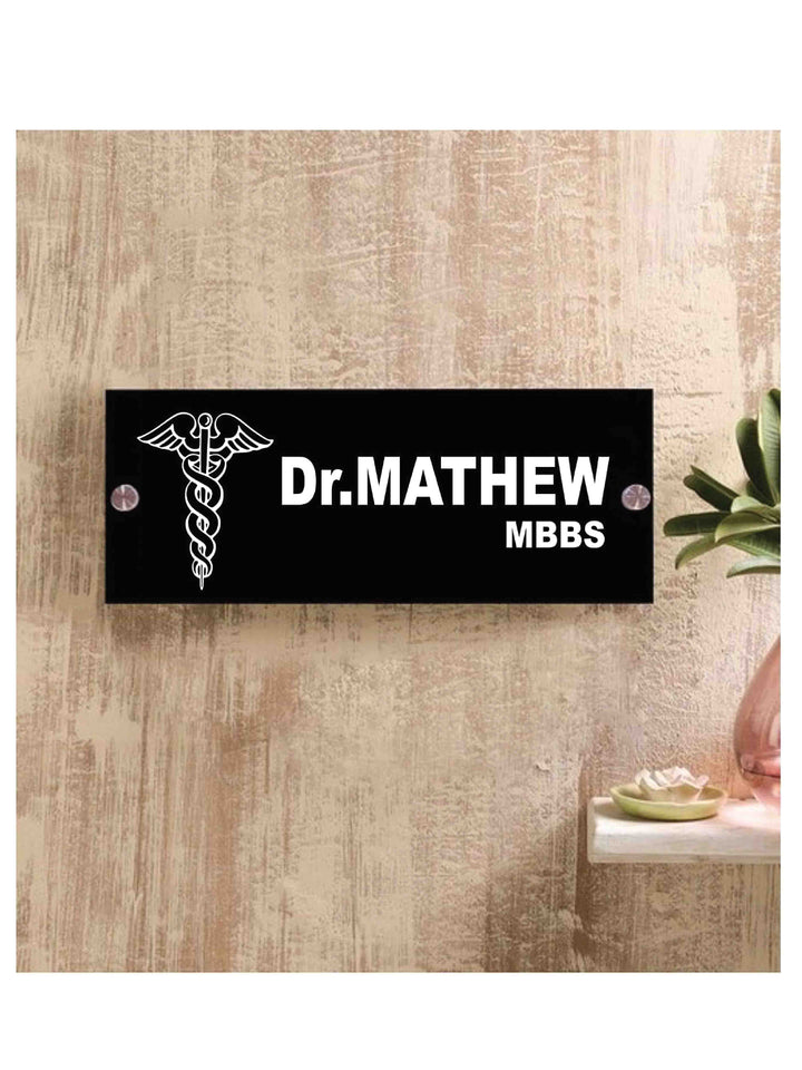 doctor name plates