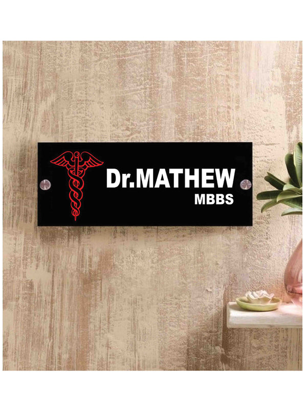 doctor name plates