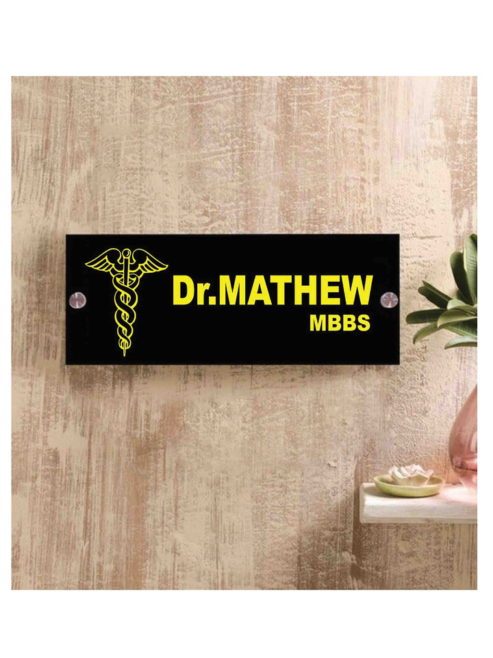 doctor name plates