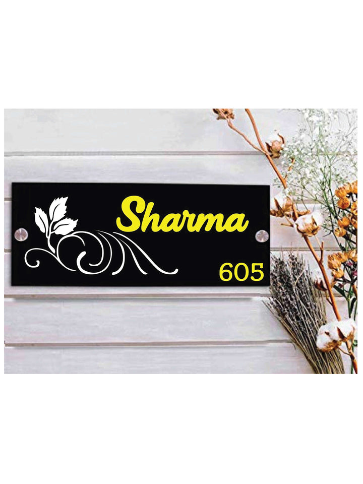 name plate for home