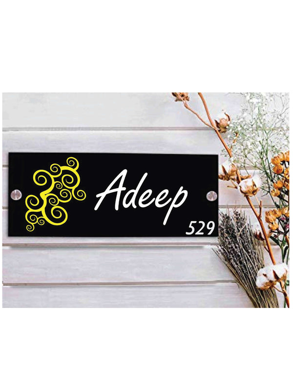 name plate for home