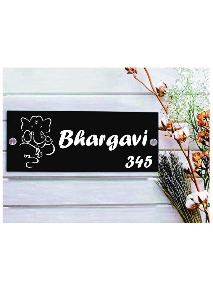 name plate for home