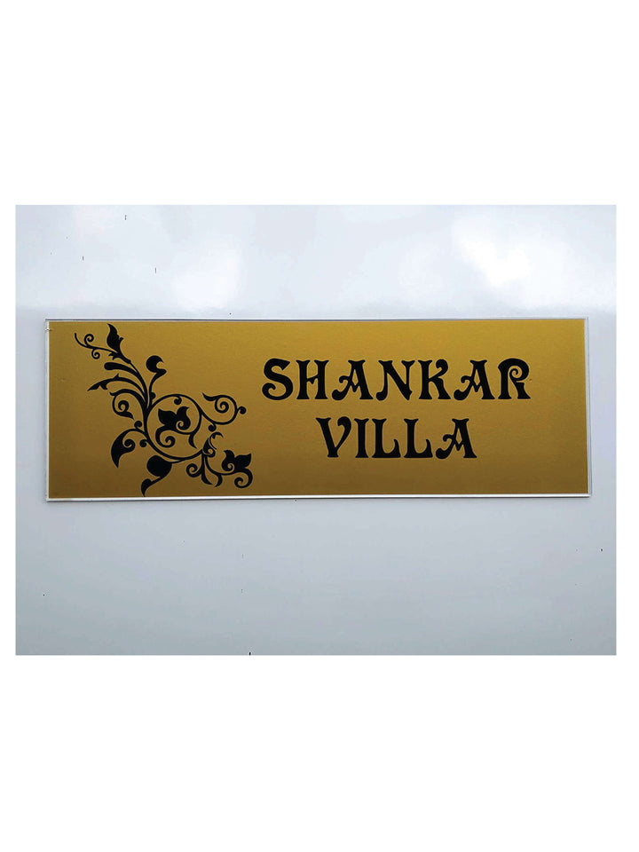 name plate for home